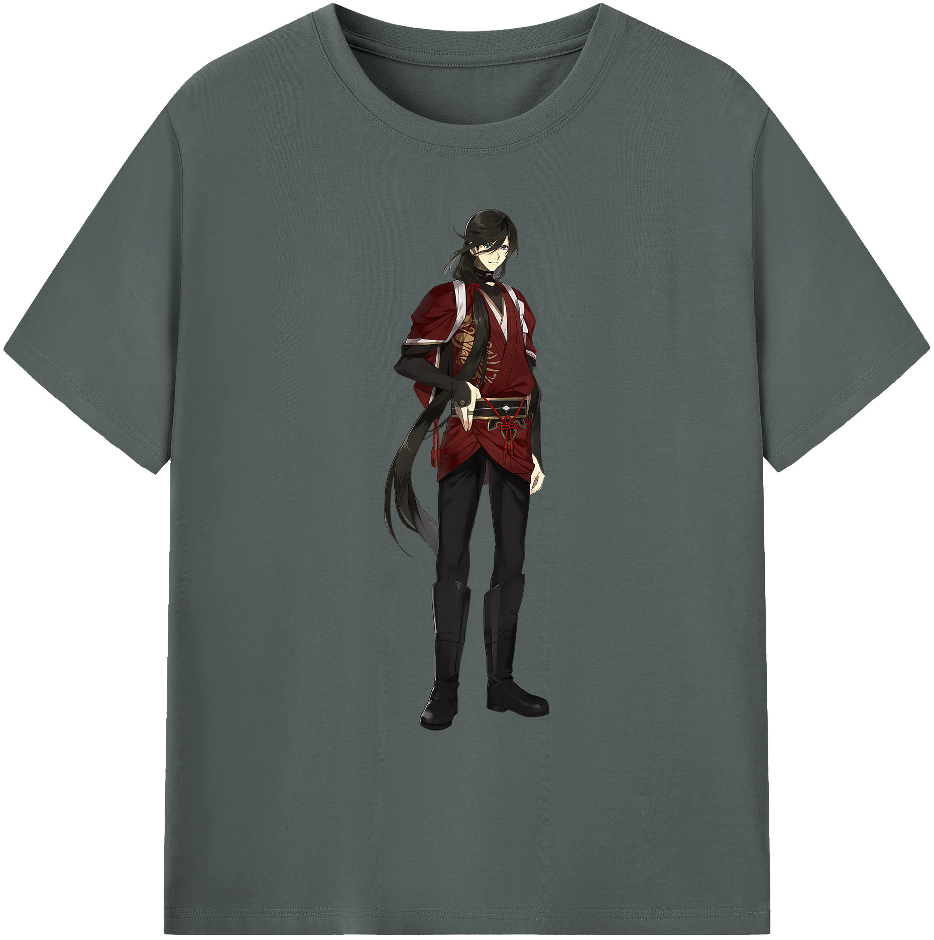 （画像用） 刀剣乱舞 Touken Ranbu 綿100％ メンズ半袖Tシャツ｜肌触りやわらか＆通気性